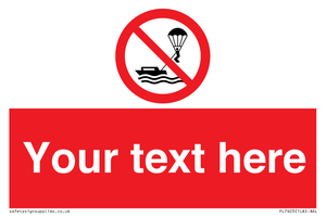 Custom No parasailing